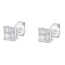 10K White Gold Diamond Stud Earrings (3/4 cttw, H-I Color, SI2-I1 Clarity)-3
