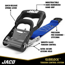 Heavy Duty Ratchet Tie Down Straps with Soft Loops (1.6" x 8 ft) | AAR Certified Break Strength (5,208 lbs)-23