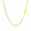 14k Yellow Gold Round Box Chain 1.7mm-3