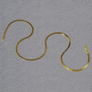 Imperial Herringbone Chain in 10k Yellow Gold (2.80 mm)-6