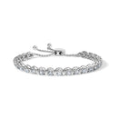 14K White Gold 6.00 Cttw Diamond 4â€-10â€ Adjustable Bolo Tennis Bracelet (I-J Color, I1-I2 Clarity)-1
