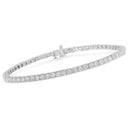 IGI Certified 5.0 Cttw Cut Diamond 14K White Gold Classic 7â€ Tennis Bracelet (H-I Color, I1-I2 Clarity)-3