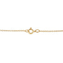 10K Yellow Flashed .925 Sterling Silver 1/4 Cttw Champagne Diamond Filigree Cross Pendant Necklace (K-L Color, I1-I2 Clarity) - 18"-3