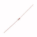 Adjustable Cable Chain in 14k Rose Gold (0.97 mm)-1