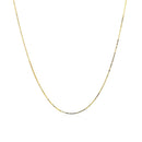 10k Yellow Gold Classic Box Chain 0.45mm-2