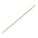 14k Yellow Gold Round Pave Franco Chain (3.15 mm)-1