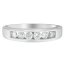 14K White Gold 3/4ct. TDW Diamond Channel Band Ring (H-I, I1-I2)-3
