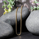14k Yellow Gold Solid Round Box Chain 2.5 mm-4