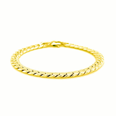 14K Yellow Gold Cuban Link Bracelet - 0