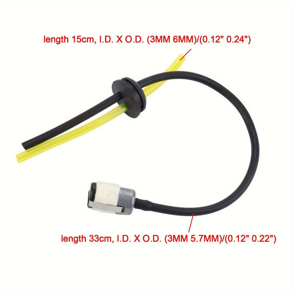 2pcs Hipa Fuel Line Grommet For Husqvarna 150BT 170BF 170BT 180BF 180BT Blower