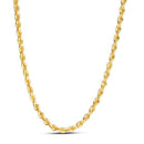 14k Yellow Gold Light Rope Chain (4.30 mm)-2