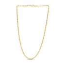 14k Yellow Gold Light Rope Chain (3.00 mm)-2