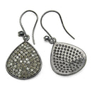 2.61 Carat Genuine Diamond .925 Sterling Silver Earrings-2