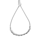 .925 Sterling Silver 1/4 Cttw Diamond Marquise Shaped Link 4"-10" Adjustable Bolo Bracelet (I-J Color, I1-I2 Clarity)-5