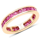 1.95 Carat Genuine Ruby 14K Yellow Gold Ring-1