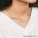 18k Yellow Gold Classic Box Chain (0.85 mm)-2
