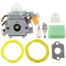 Carburetor Kit For Homelite UT22600 UT22650 UT32601A UT32651A Ryobi RY30000 RY30002 RY30021A RY30041A RY30963 RY30542 Trimmer # C1U-H60 C1U-H62-1