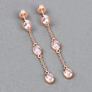 1.62 Carat Genuine Morganite .925 Sterling Silver Earrings-4