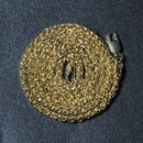 14k Yellow Gold 2.8mm Light Weight Wheat Chain-4