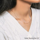 10k Yellow Gold Classic Box Chain (0.45 mm)-2