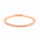 14K Rose Gold Cuban Link Bracelet-2