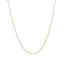 14k Yellow Gold Oval Cable Link Chain 0.6mm-2