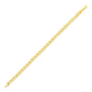 4.0 mm 14k Yellow Gold Lite Charm Bracelet-1