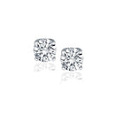 14k White Gold Diamond Four Prong Stud Earrings (1 cttw)-1
