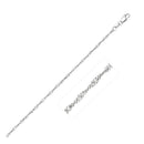 14k White Gold Singapore Chain 1.7mm-1