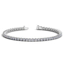 Lab Grown Round Diamond Tennis Bracelet in 14k White Gold (5 cctw  F/G  VS2/SI1)-1