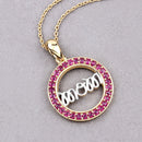 0.64 Carat Genuine Ruby .925 Sterling Silver Pendant-4
