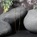 14k Yellow Gold Classic Box Chain 0.8mm-4