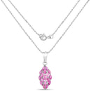 1.66 Carat Genuine Ruby .925 Sterling Silver Pendant-2