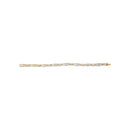 14K Yellow Gold Princess and Baguette Cut Diamond Beaded Bracelet (3.00 cttw, H-I Color, SI1-SI2 Clarity)-4