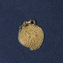 14k Yellow Gold Round Cable Link Chain 1.1mm-6