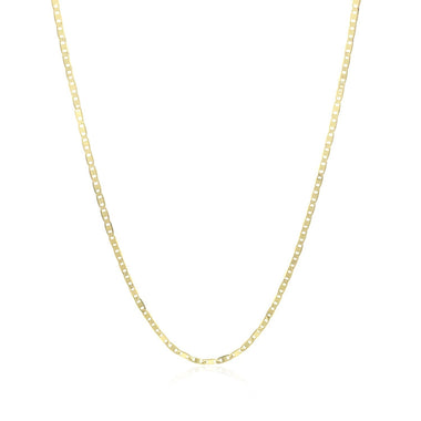 10k Yellow Gold Mariner Link Chain 1.2mm - 0
