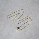 14k Yellow Gold Singapore Chain 0.8mm-5