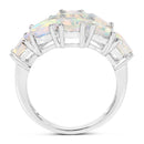 2.16 Carat Genuine Ethiopian Opal .925 Sterling Silver Ring-2