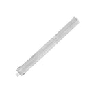 14k White Gold Bold Diamante Flex Bracelet (17.10 mm)-1