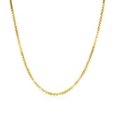 14k Yellow Gold Classic Box Chain 1.1mm-2