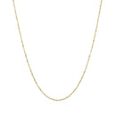 14k Yellow Gold Singapore Chain 0.8mm-2