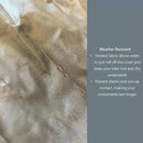 Deluxe Motorcycle Cover with Back Rack Trunk Pouch (L) Black-6