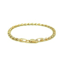2.9mm 14k Yellow Gold Heart Anklet-3