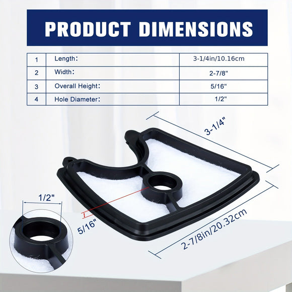 Hipa 545112101 Air Fuel Filter Kit For Husqvarna 125B 125BX Gas Blower