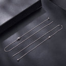 925 Sterling Silver Plated White Gold Moissanite Earrings 7cm for Women-7