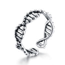 925 Sterling Silver Oxidized Ring for Women-1