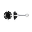 925 Sterling Silver Pavé Setting CZ Earrings for Women-6