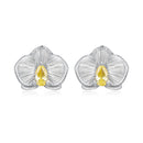925 Sterling Silver Pavé CZ Earrings for Women - 0.6*0.8cm-1