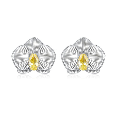925 Sterling Silver Pavé CZ Earrings for Women - 0.6*0.8cm
