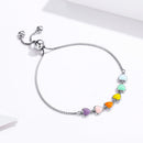925 Sterling Silver Adjustable 26cm Bracelet-4